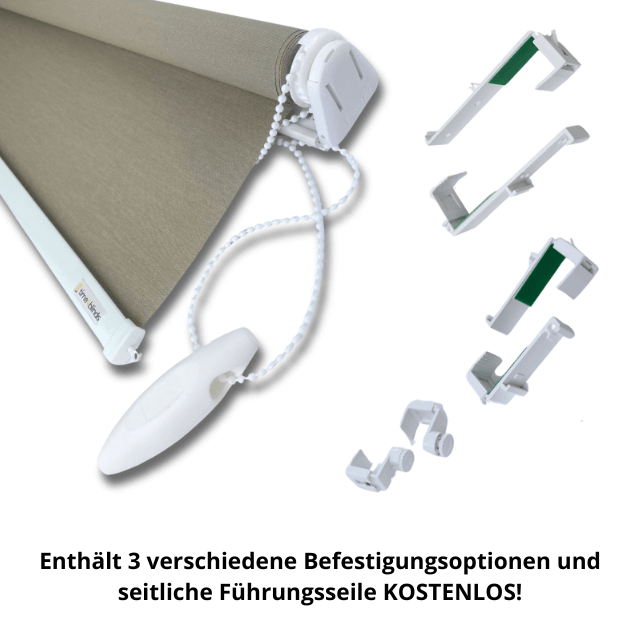 MINI Klemmrollo BASIC Zusatzvorteile