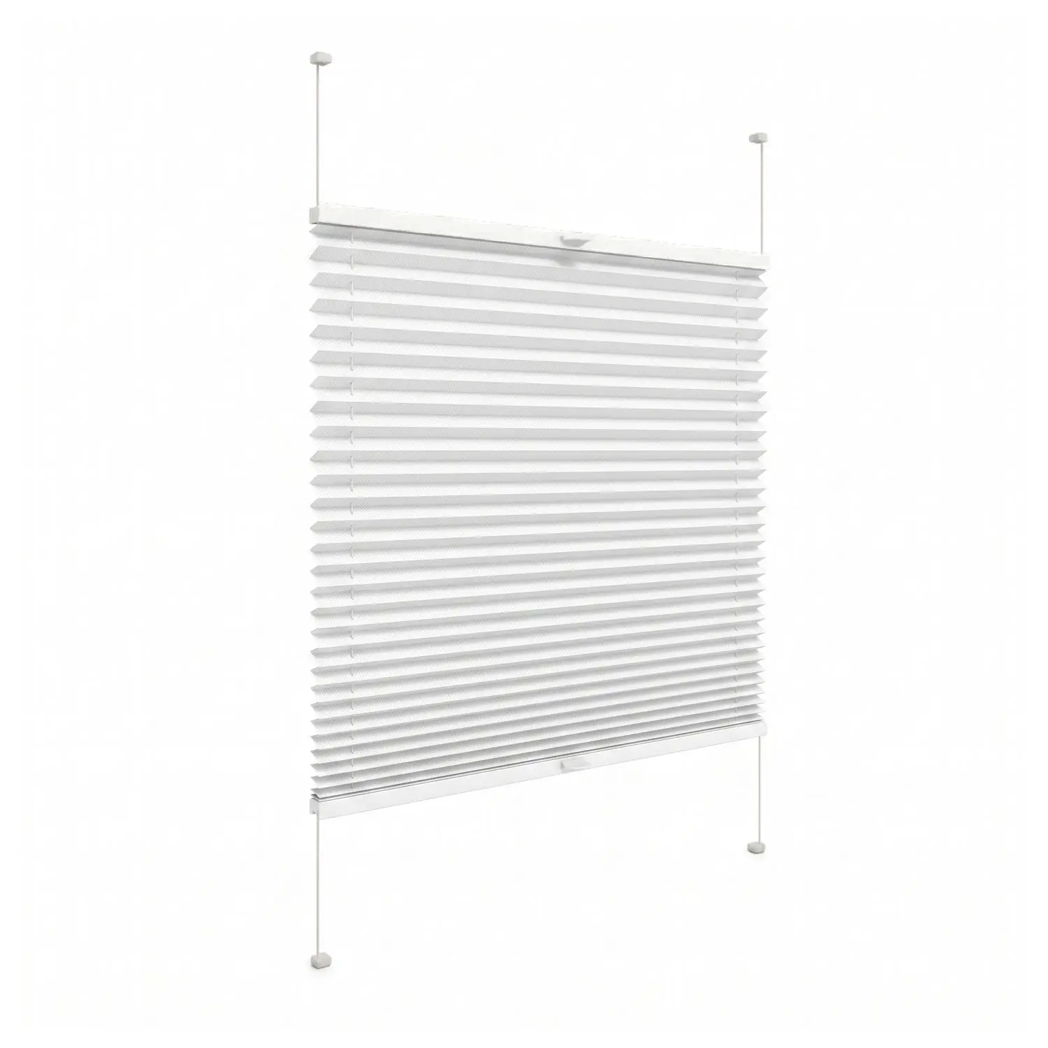 Roleta plisowana dwufunkcyjna powyżej 100cm, wzmocniona rynna 23x22mm, ruchome profile, montaż inwazyjny