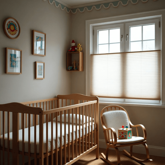 Roleta plisowana sterowana góra dół