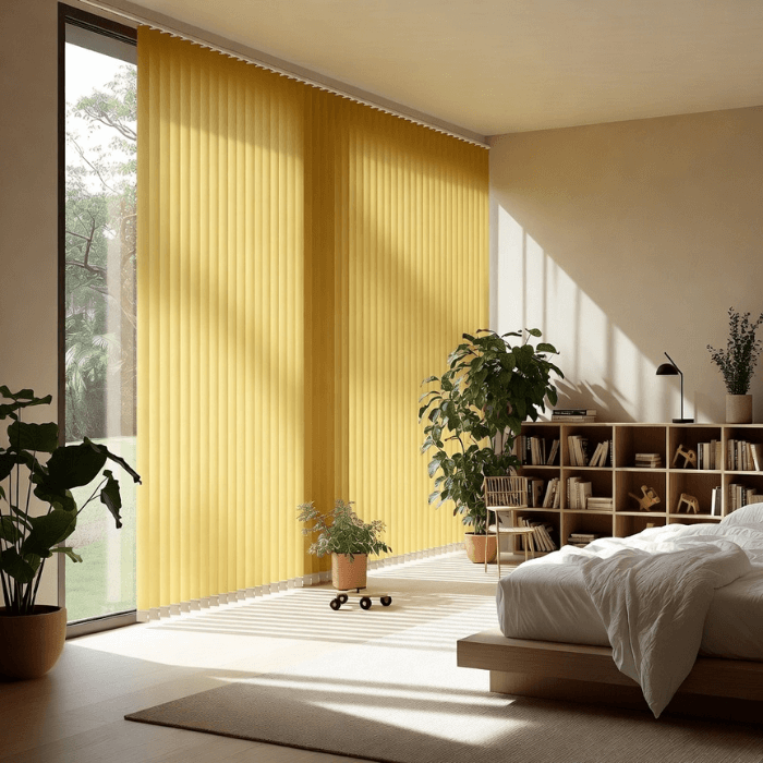 Żaluzje Vertical – Nowoczesna Ochrona Przeciwsłoneczna