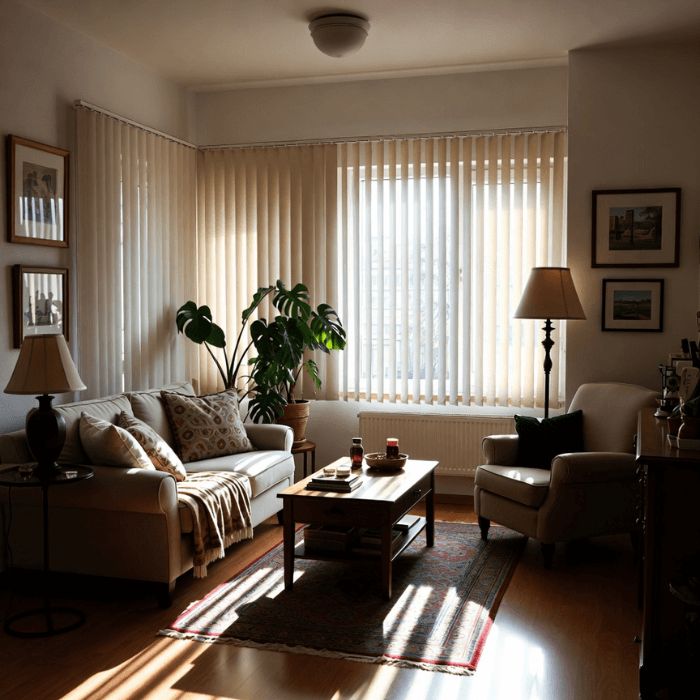 Żaluzje pionowe Vertikal do biura