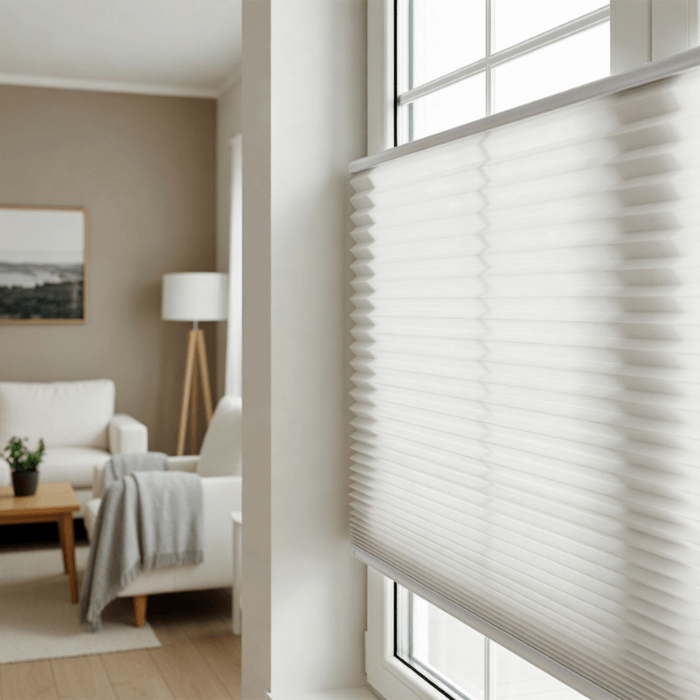 Żaluzje Plisowane Dwufunkcyjne Na Wymiar