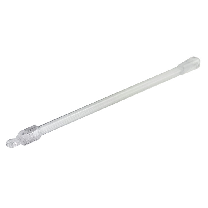 Drehstab für Alu-Jalousie 50 cm, PVC, transparent