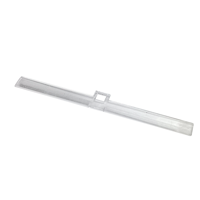 Wieszak lameli do verticala 127mm przezroczysty