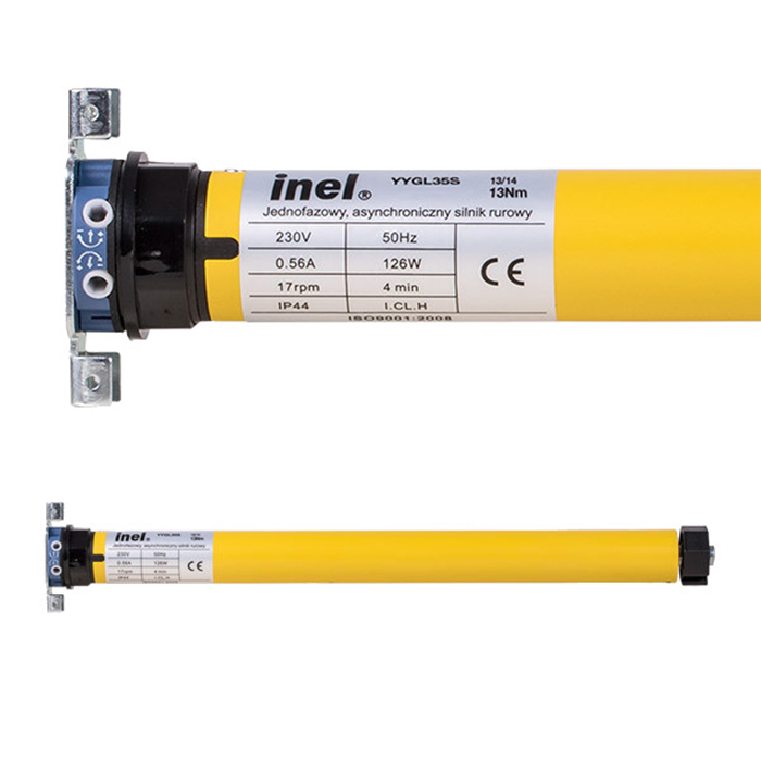 Silnik INEL fi40 13Nm N-13R do rolet zewnętrznych radiowy