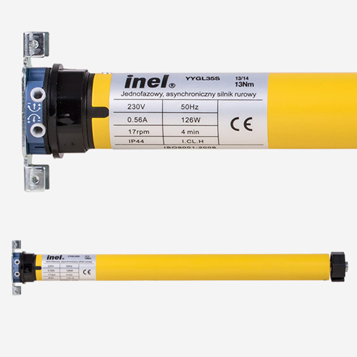 Silnik INEL fi40 13Nm N-13 do rolet zewnętrznych kablowy