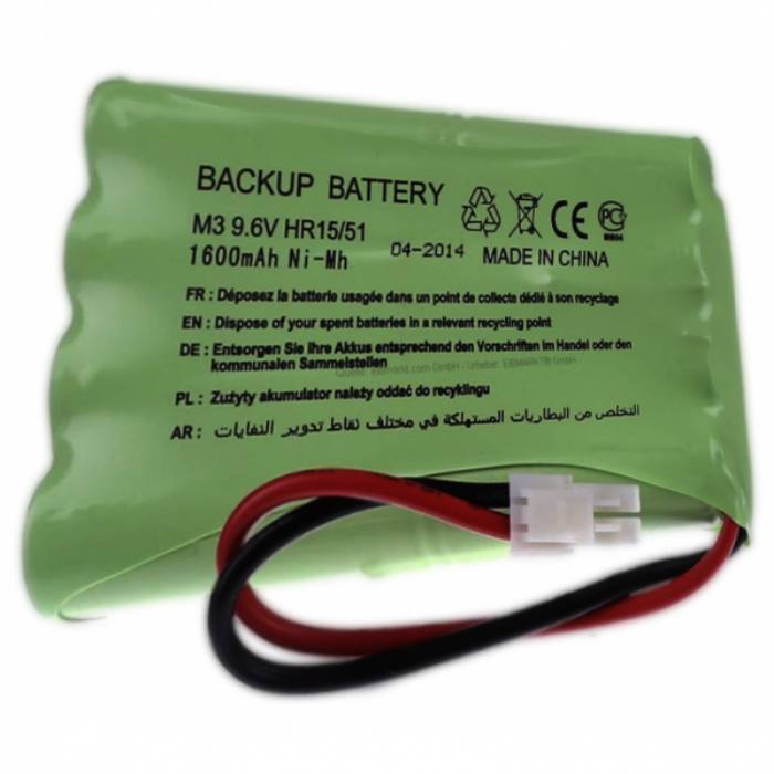 Batterie für Notstromversorgung Somfy 9,6 V